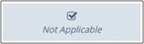 The Not Applicable command