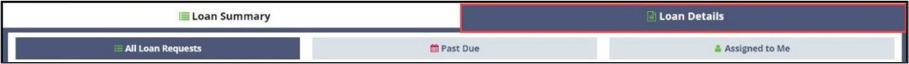 Responding to Loan Requests: Loan Details filter