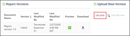 Upload the edited report
