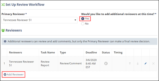 Add additional reviewers if needed
