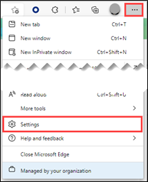 Select Settings