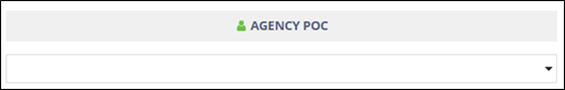 Assign the complaint point of contact by selecting from this list