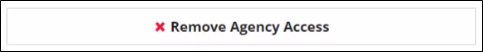 Remove Agency Access command