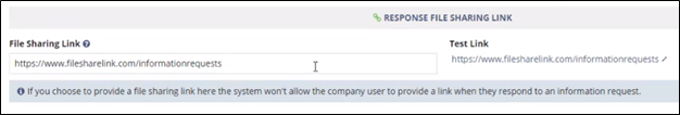 IR Response File Sharing Link