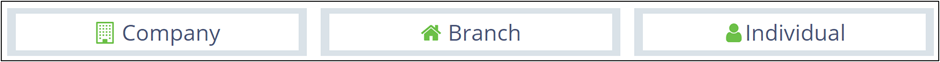 Choose the type for which you want to search