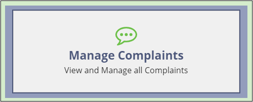 Manage Complaints button