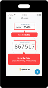 Type the two security codes
